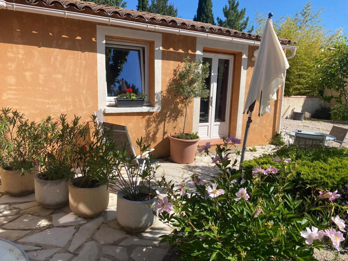 Les Romarins Bed & Breakfast Crestet Exterior photo