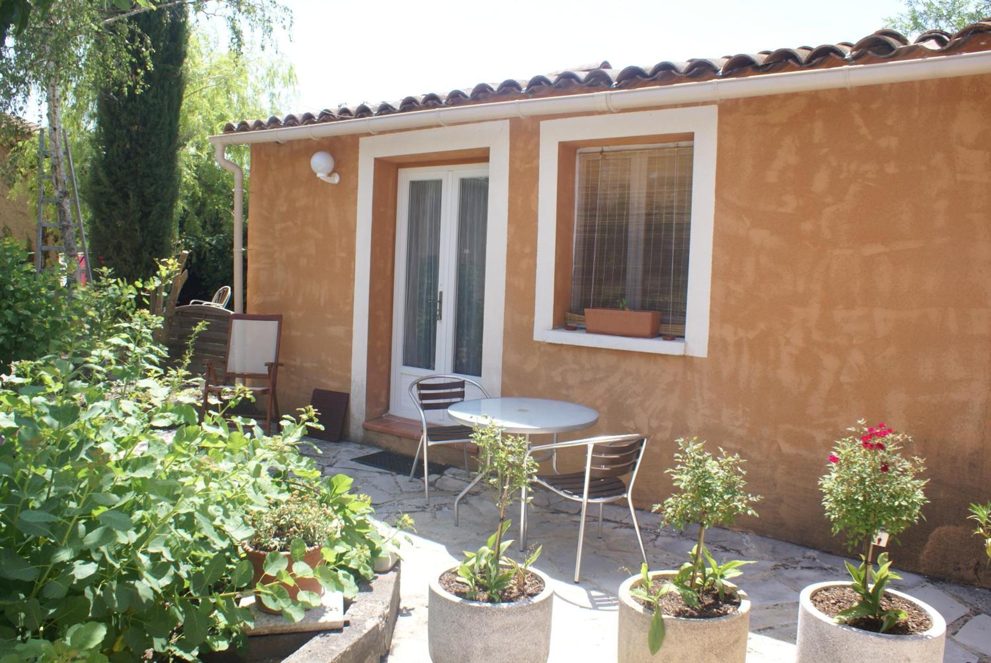 Les Romarins Bed & Breakfast Crestet Exterior photo