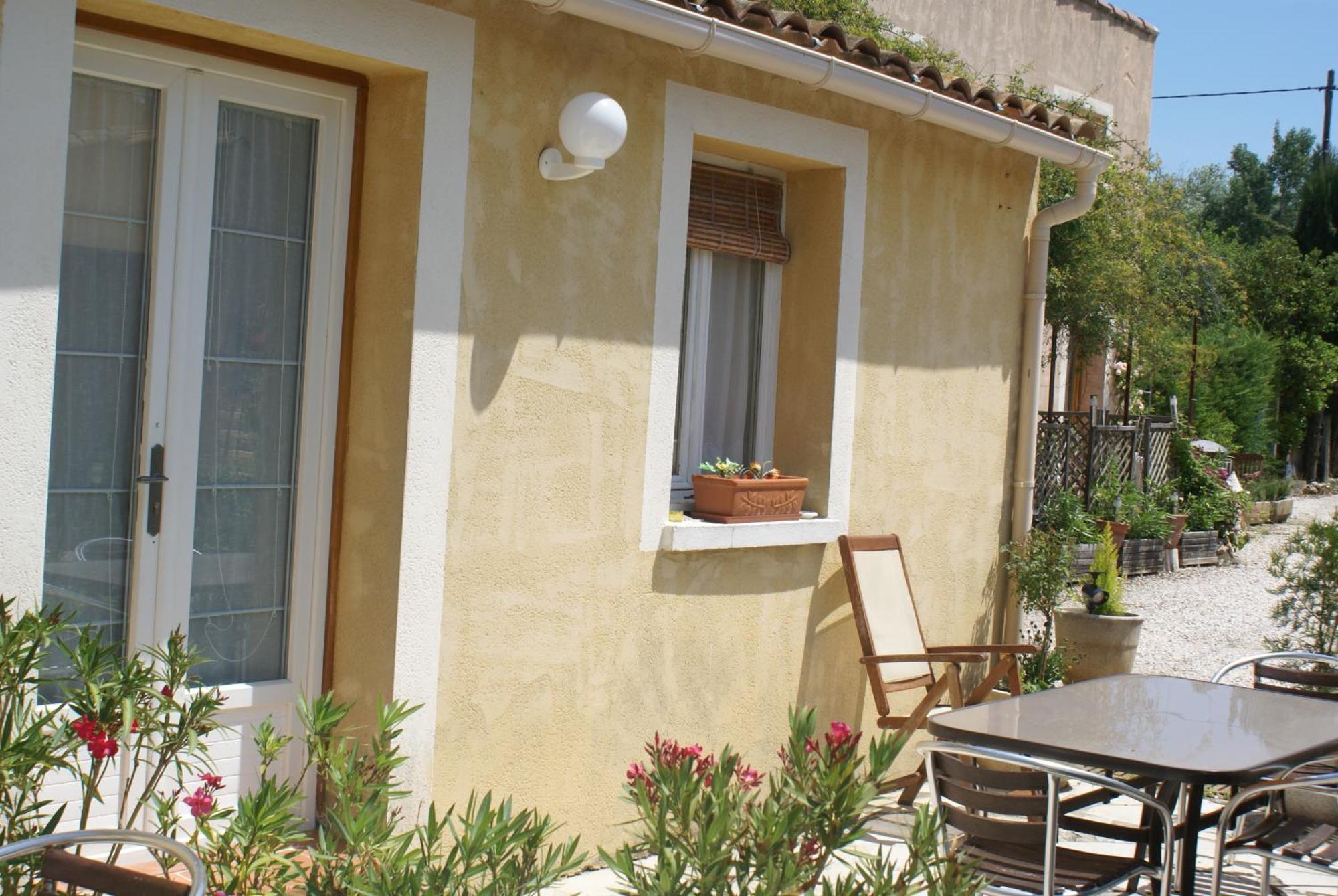 Les Romarins Bed & Breakfast Crestet Exterior photo